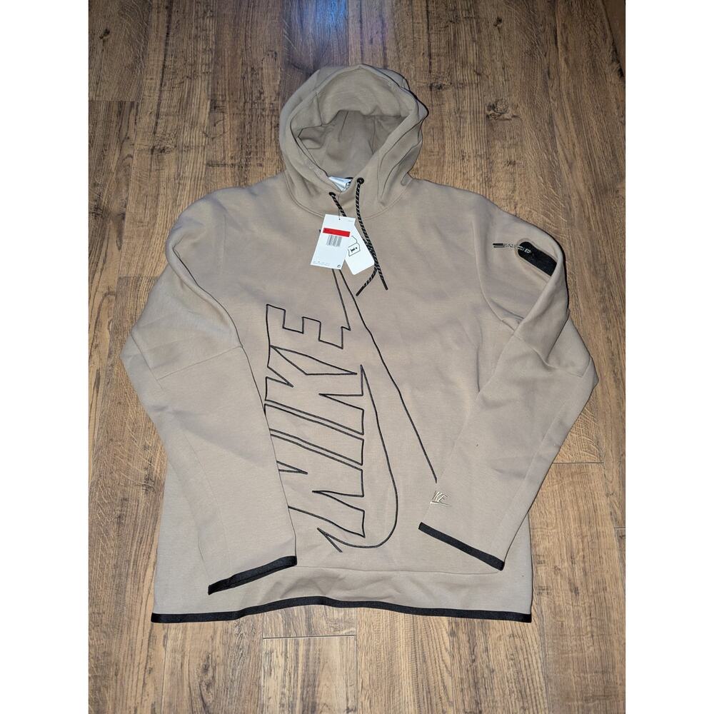Nike Tech‎ Fleece Men's Pullover Graphic Hoodie Size Large DX0577-247